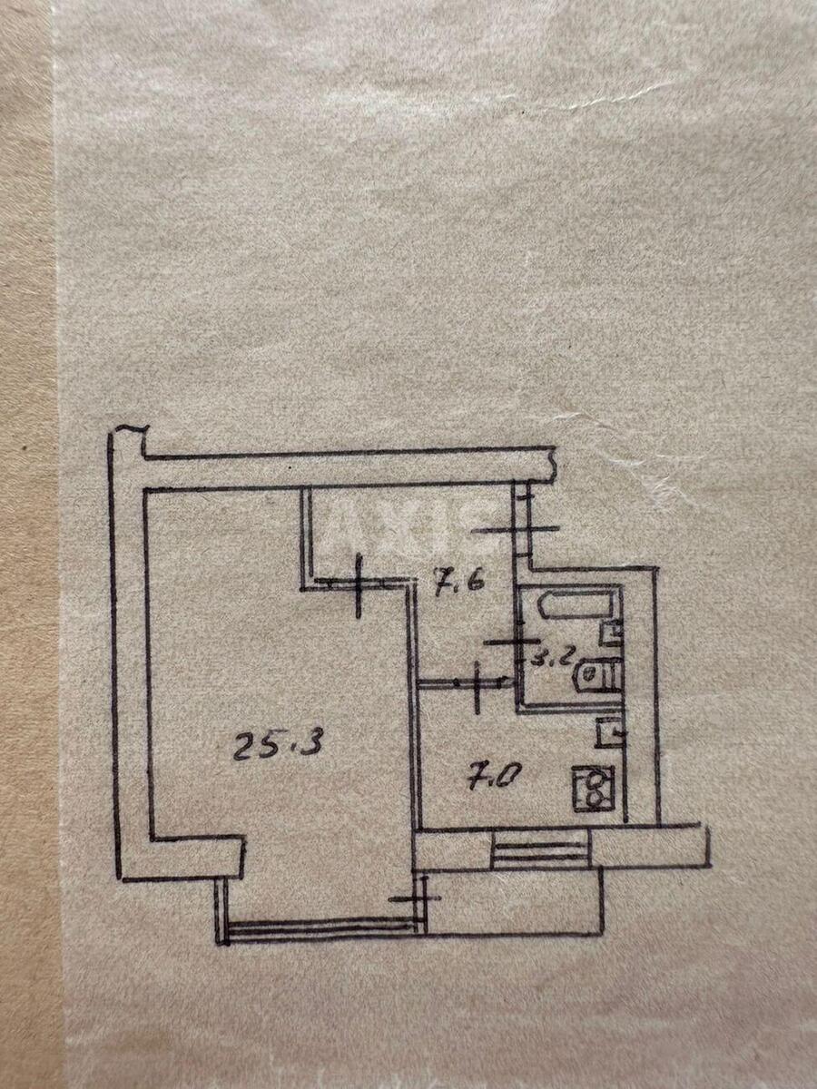 1k apartment vul. Jaltyns'ka 5Б5891513