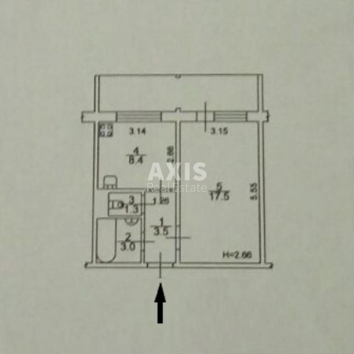 1k apartment prov. Kvitnevyj 1в0