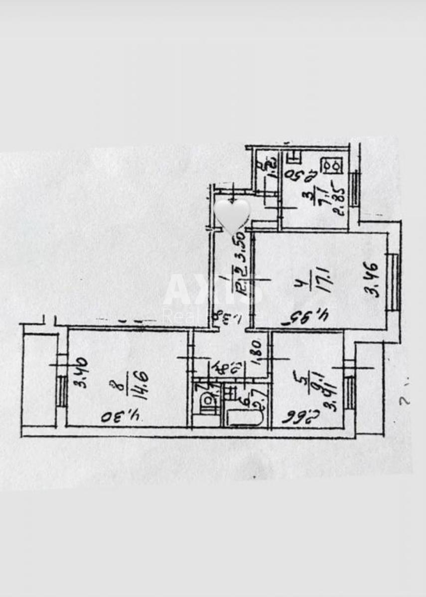 3k apartment vul. Cheljabins'ka 5б7