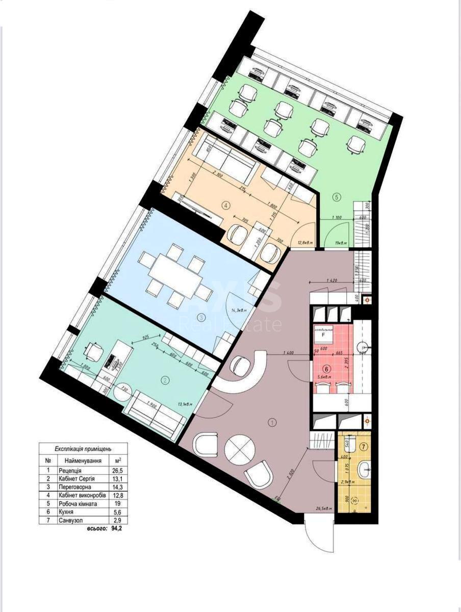 Office pr-t Berestejskij 11, 94m26364510