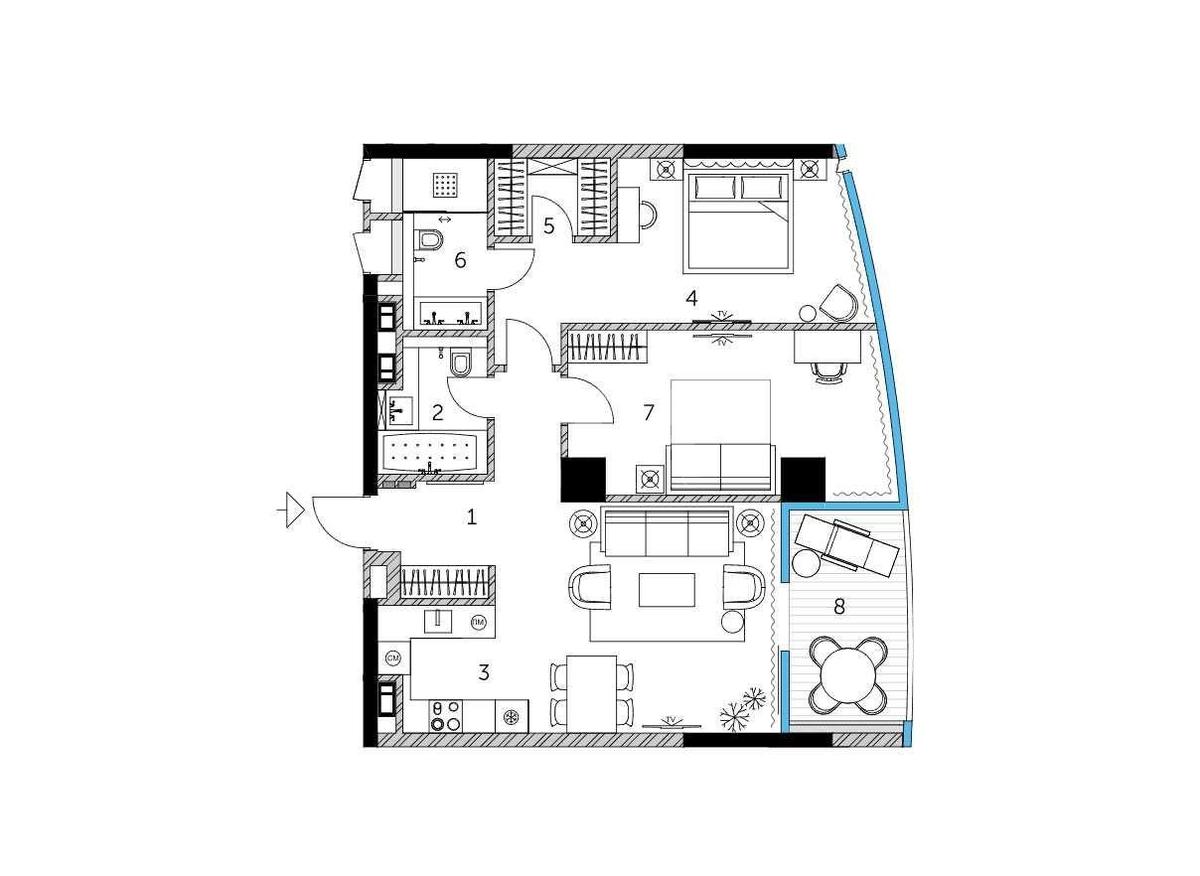 2k apartment vul. Ioana Pavla II 122