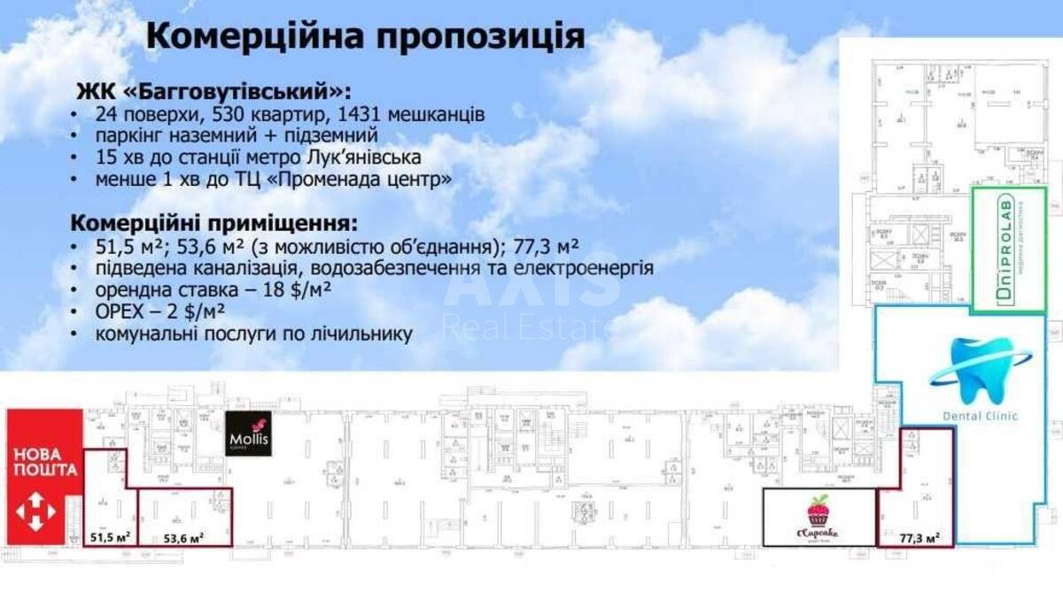 Trade object vul. Baggovutivs'ka 17/21, 105m2589986