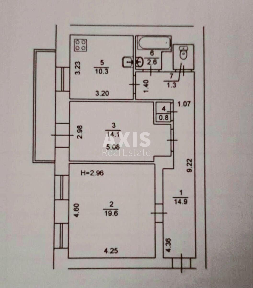2k apartment vul. Evgena Chykalenko 2/4604317