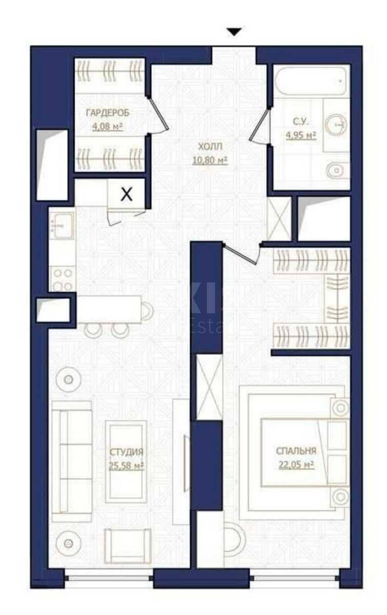 2k apartment vul. Predslavyns'ka 20Б598256