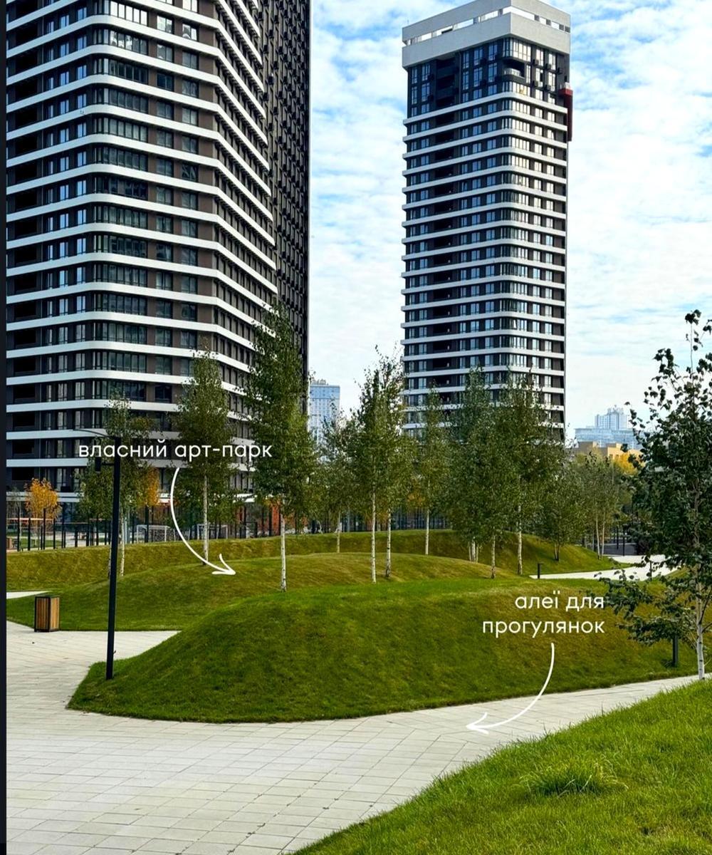 3k apartment nab. Dniprovs'ka 15Є640496