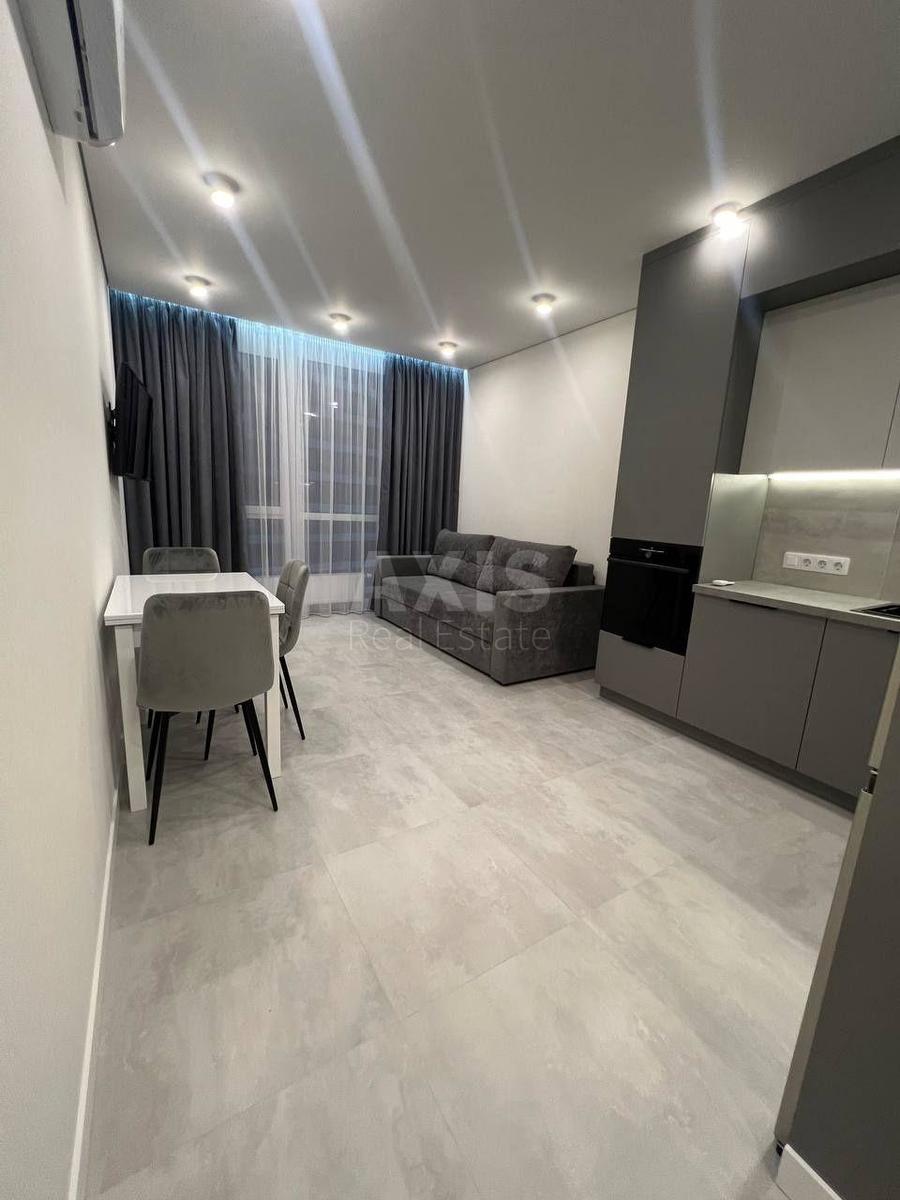1k apartment nab. Dniprovs'ka 15Е