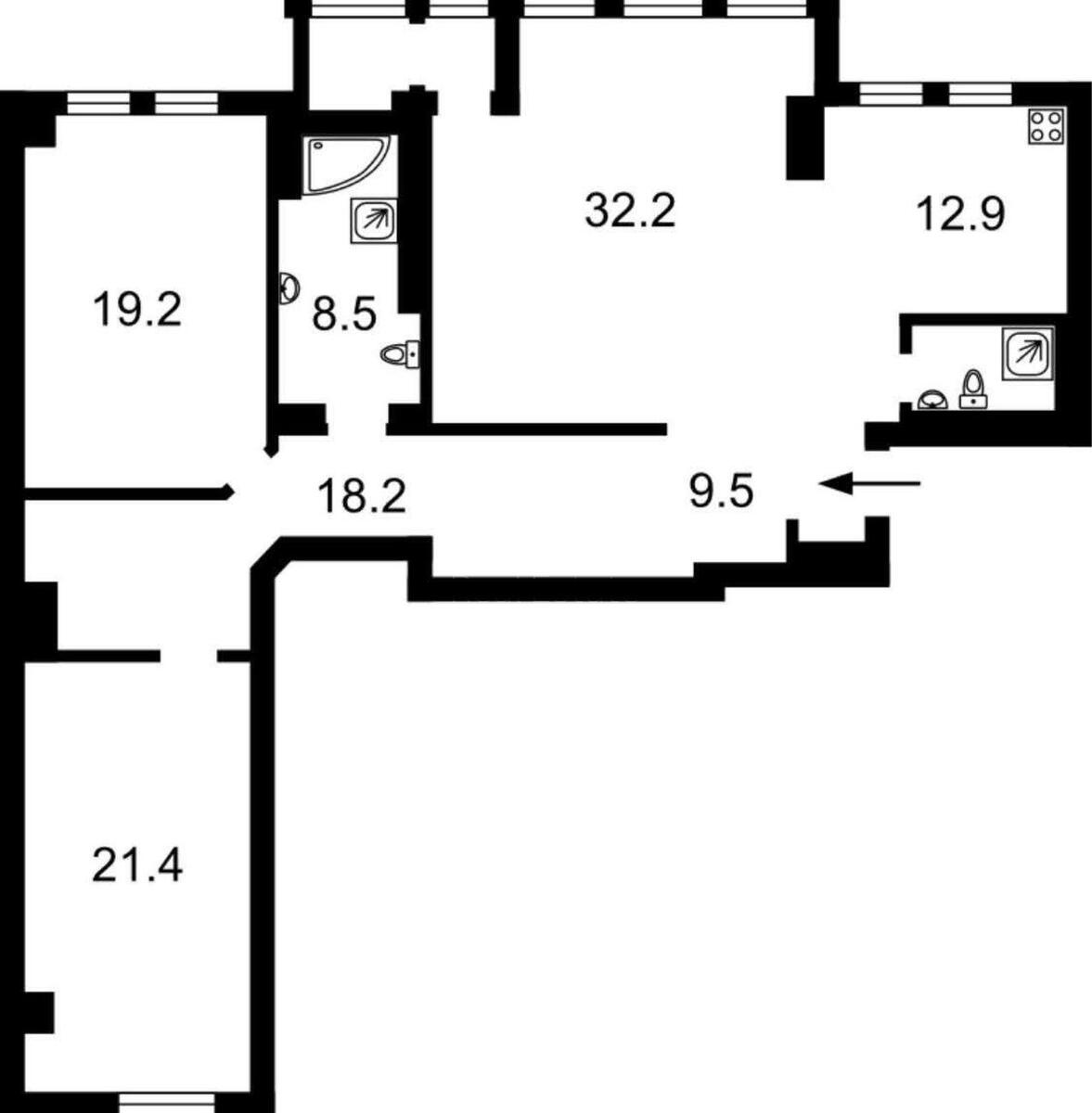 3k apartment bul. Druzhby Narodiv 14/165857110