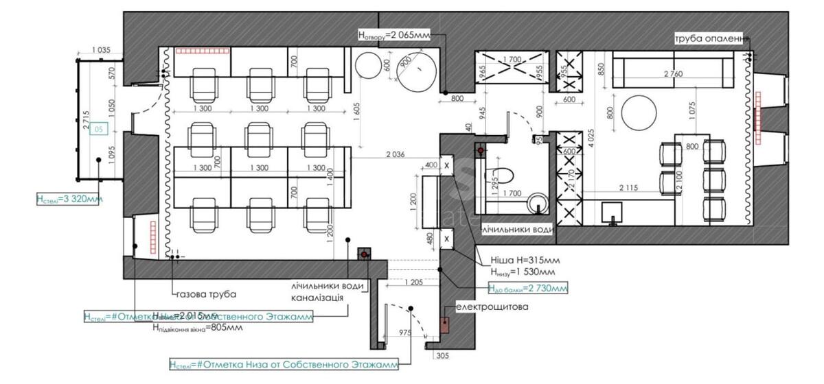 Офис ул. Вячеслава Липинского 12, 62м2621825