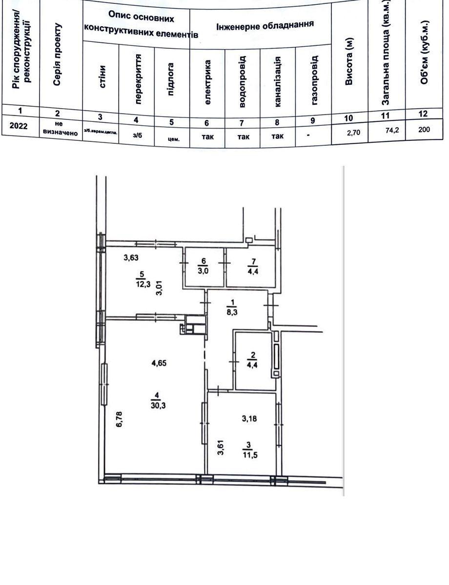 2k apartment vul. Uzhgorods'ka 4/17