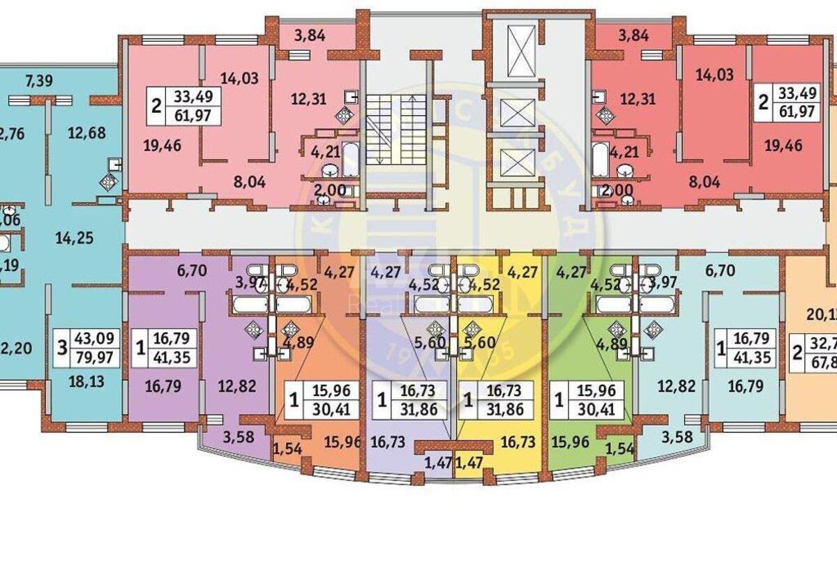 1k apartment vul. Kadets'kyj gaj 102