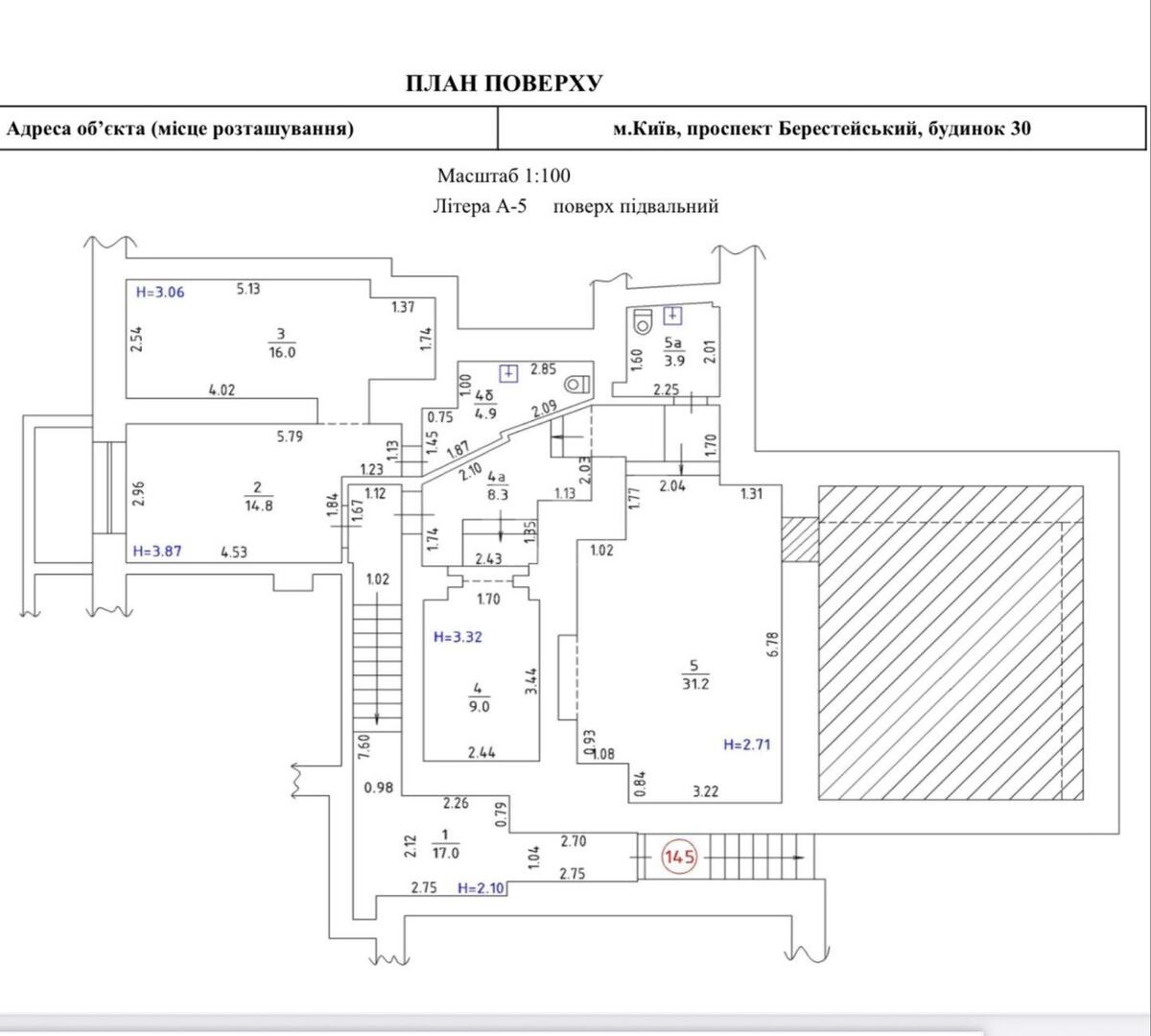 Trade object pr-t Berestejskij 30, 146m26088210