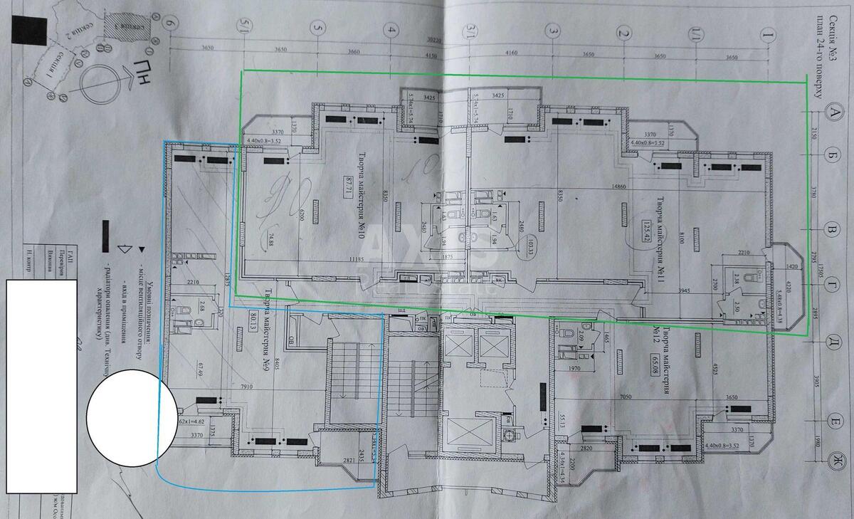 Office vul. Chavdar Jelyzavety 1, 300m2567805