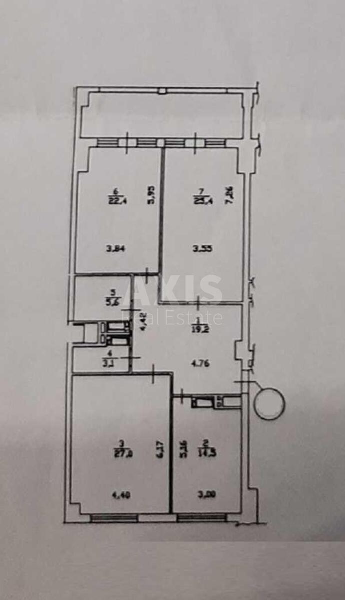 Office vul. Antonovycha 72, 125m2608098