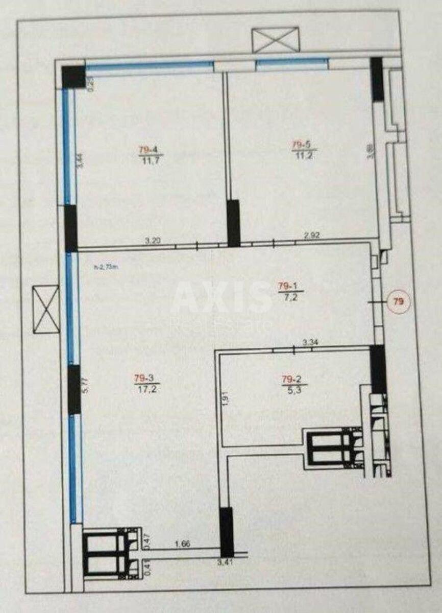 2k apartment vul. Chernigivs'ka 811