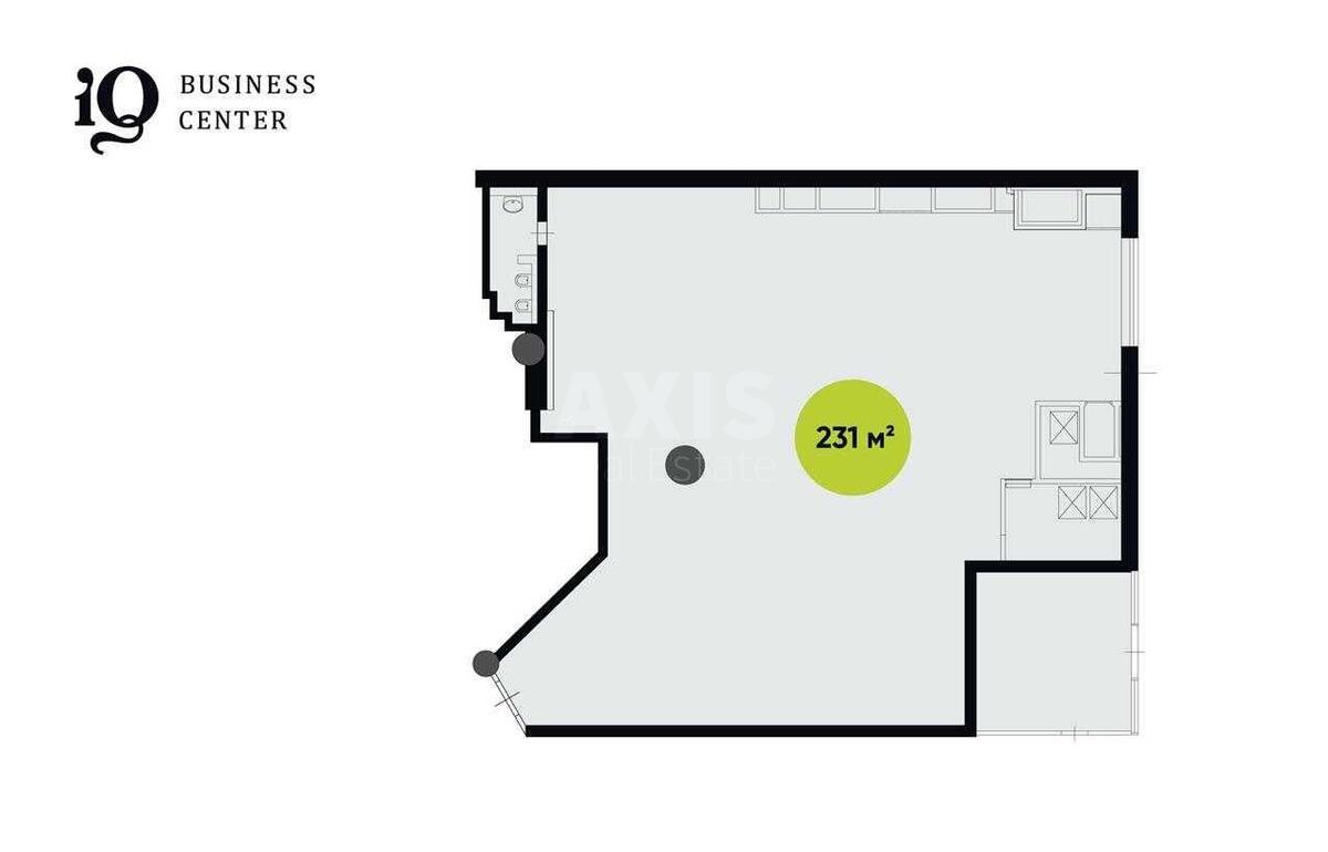 Office vul. Strutyns'kogo Sergija 13/15, 231m23