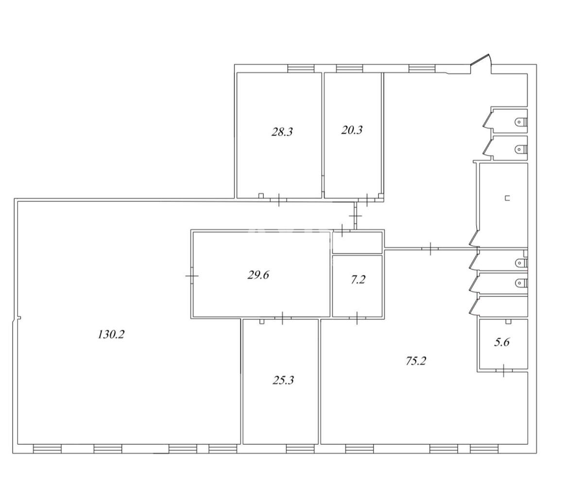 Office vul. Mezhygirs'ka 87А, 382m25901510