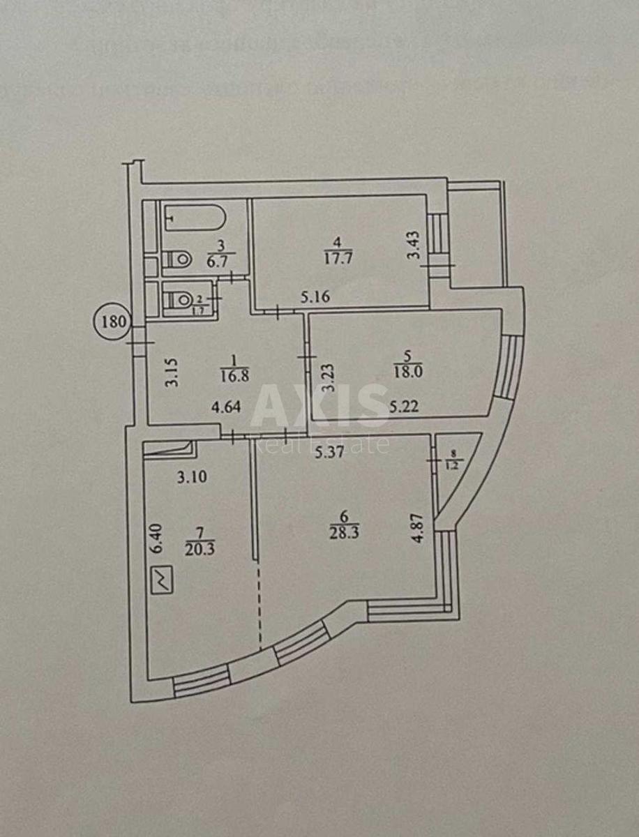 3k apartment pr-t Golosii'vs'kyj 6810