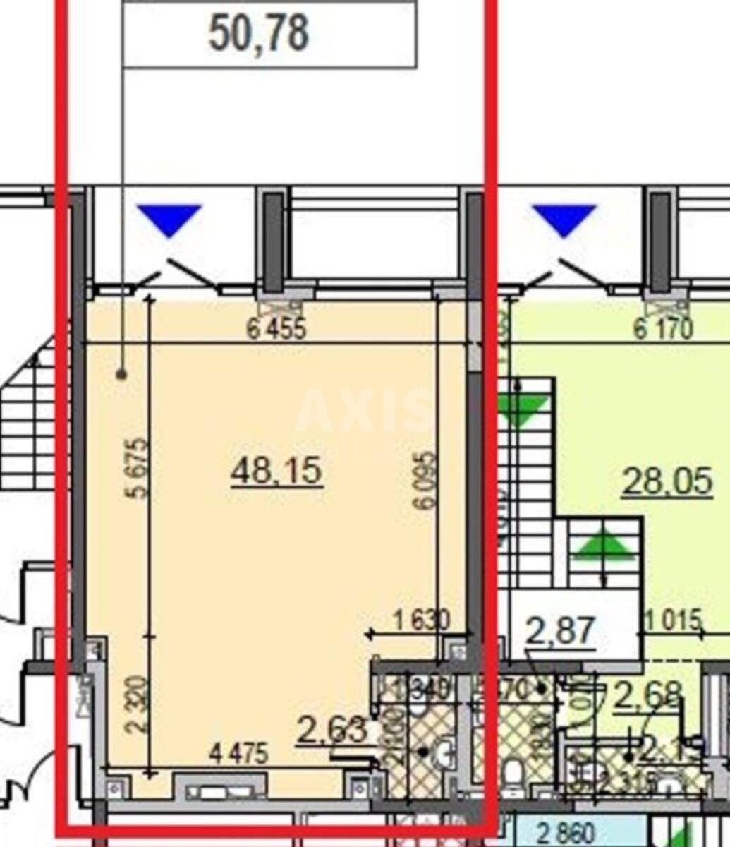 Объект торговли ул. Сверстюка Евгения 4, 50м2619831