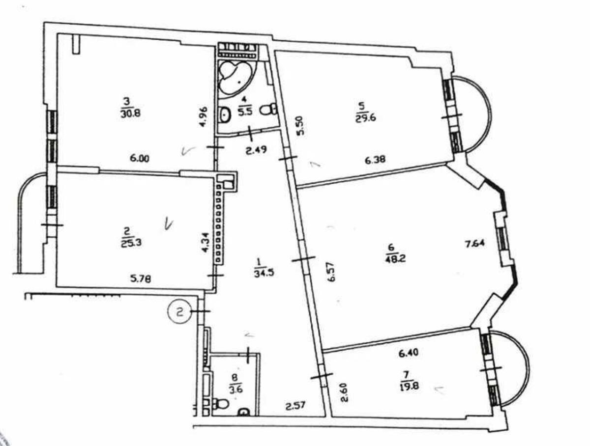 Офис спуск Крутой 7, 234м2582064