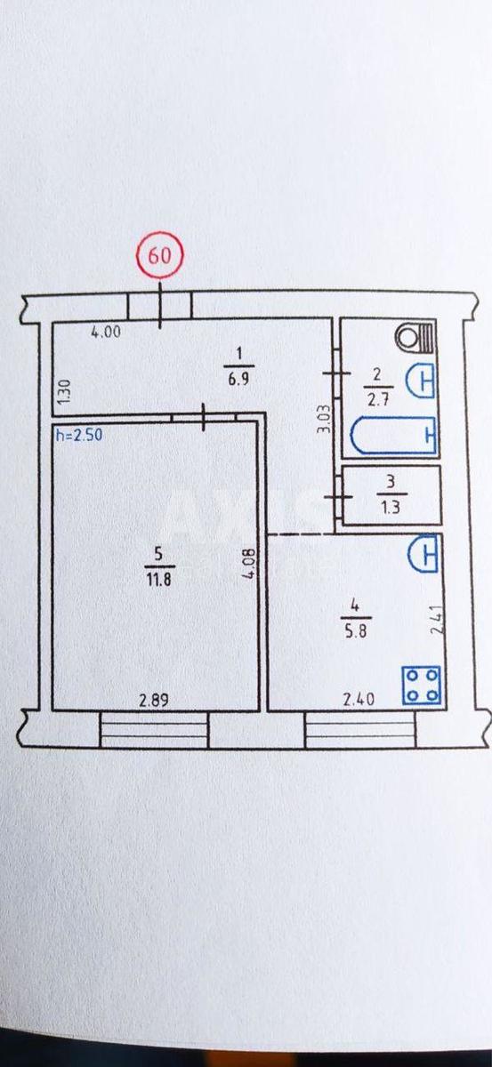 1k apartment bul. Vernads'kogo Akademika 617