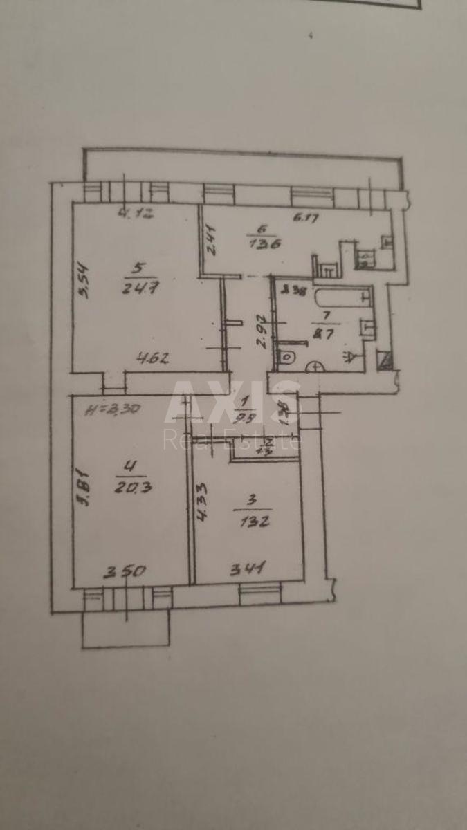 3k apartment vul. Velyka Vasyl'kivs'ka 428