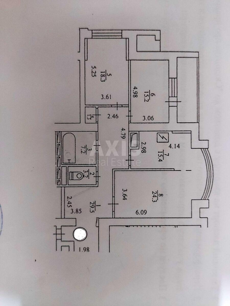 3k apartment vul. Vavylovyh 15А18