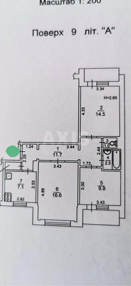 3k apartment vul. Putyvl's'ka 406116212