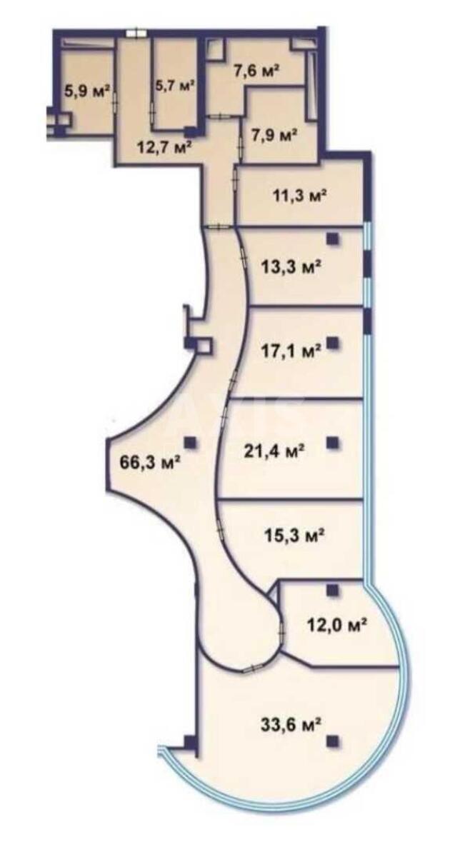 Офис ул. Старонаводницкая 13Б, 223м25752210
