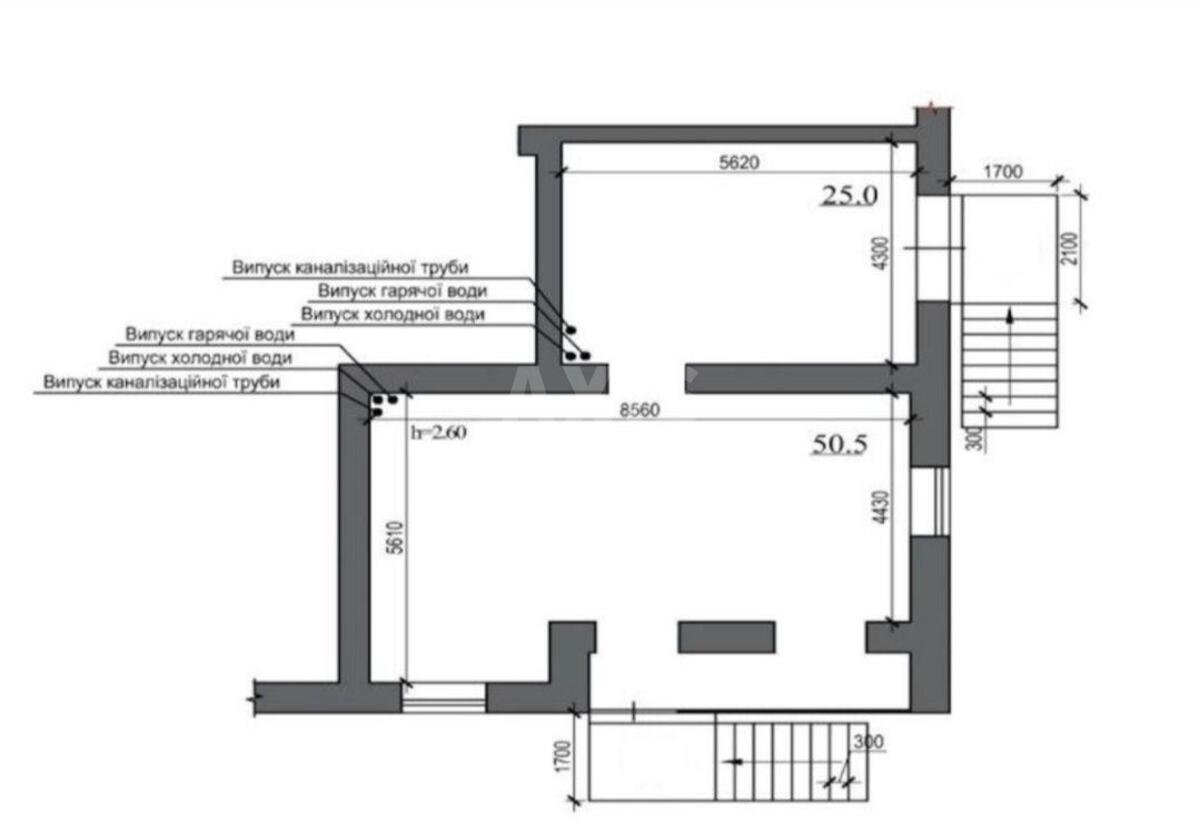 Trade object vul. Dragomyrova Myhajla 6Б, 122m2586390