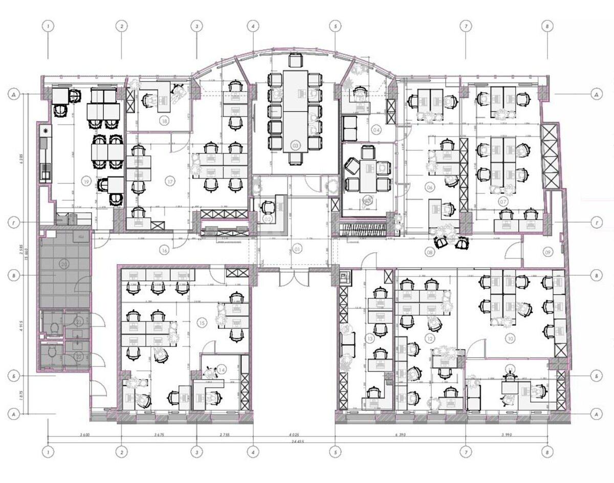 Office vul. Gonchara Olesja 41, 400m20