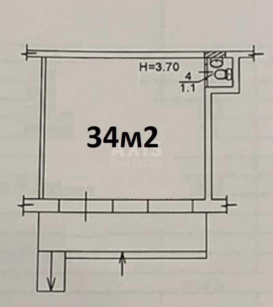 Объект торговли пр-т Леонида Каденюка 3, 34м2612412