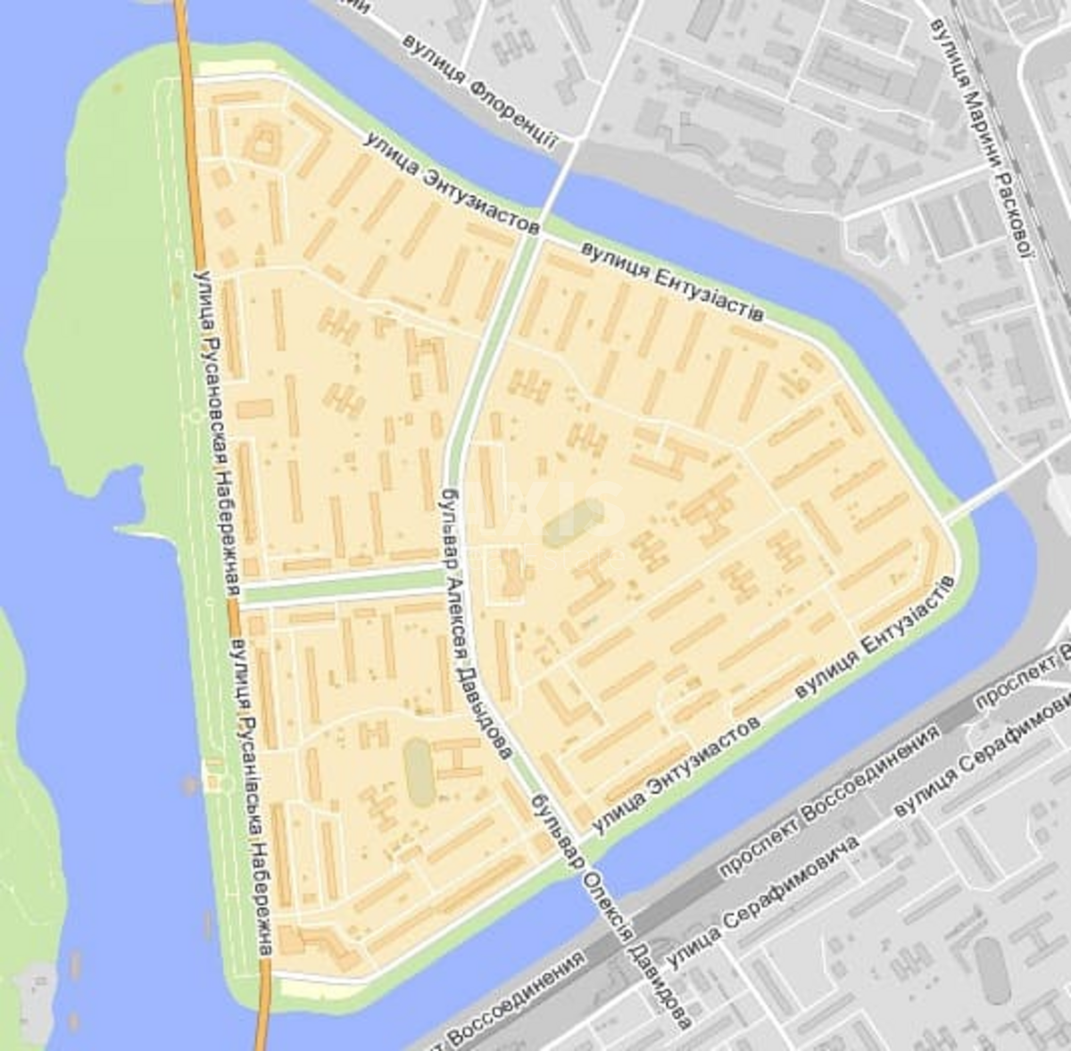 1k apartment vul. Entuziastiv 436