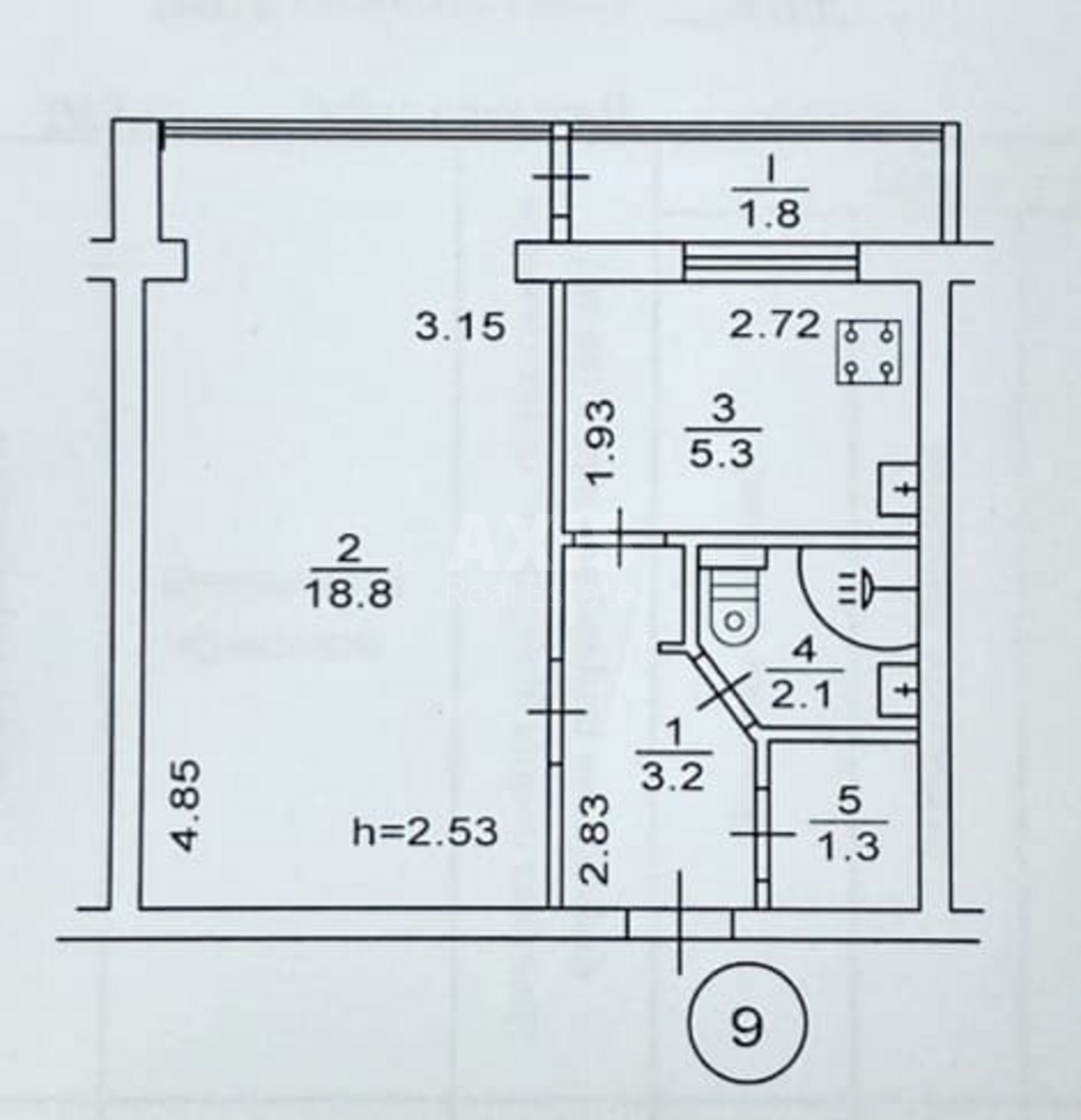 1k apartment vul. Entuziastiv 438
