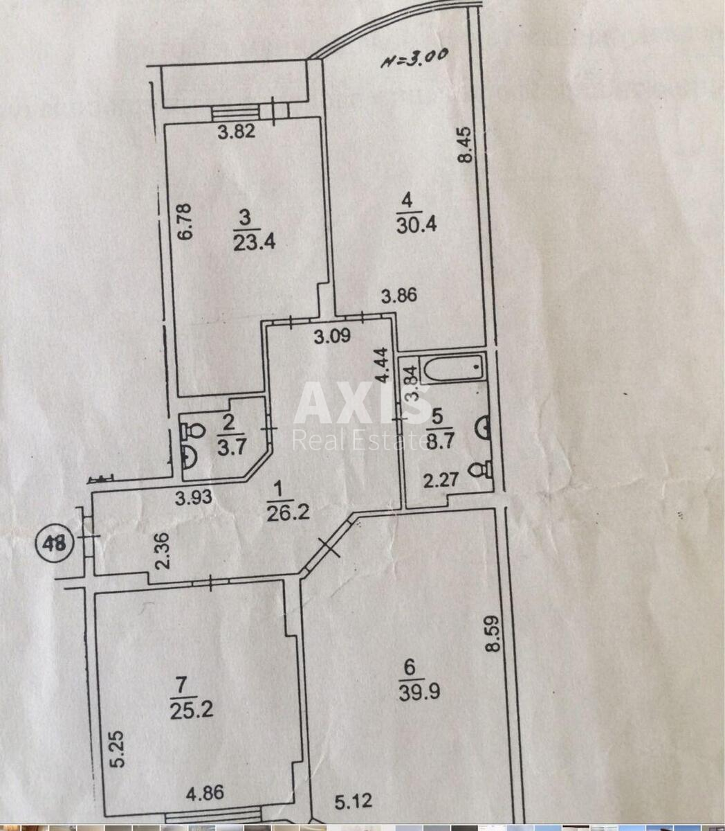 3k apartment vul. Moldavs'ka 215