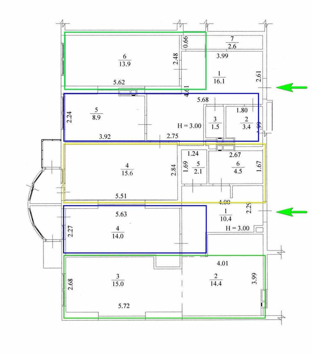Trade object vul. Zhyljans'ka 118, 126m26353512