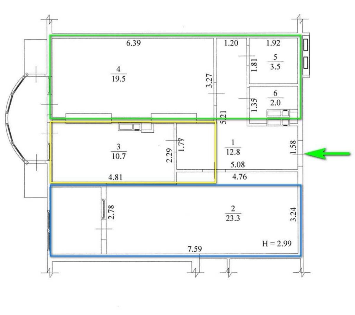 Объект торговли ул. Жилянская 118, 126м26353513