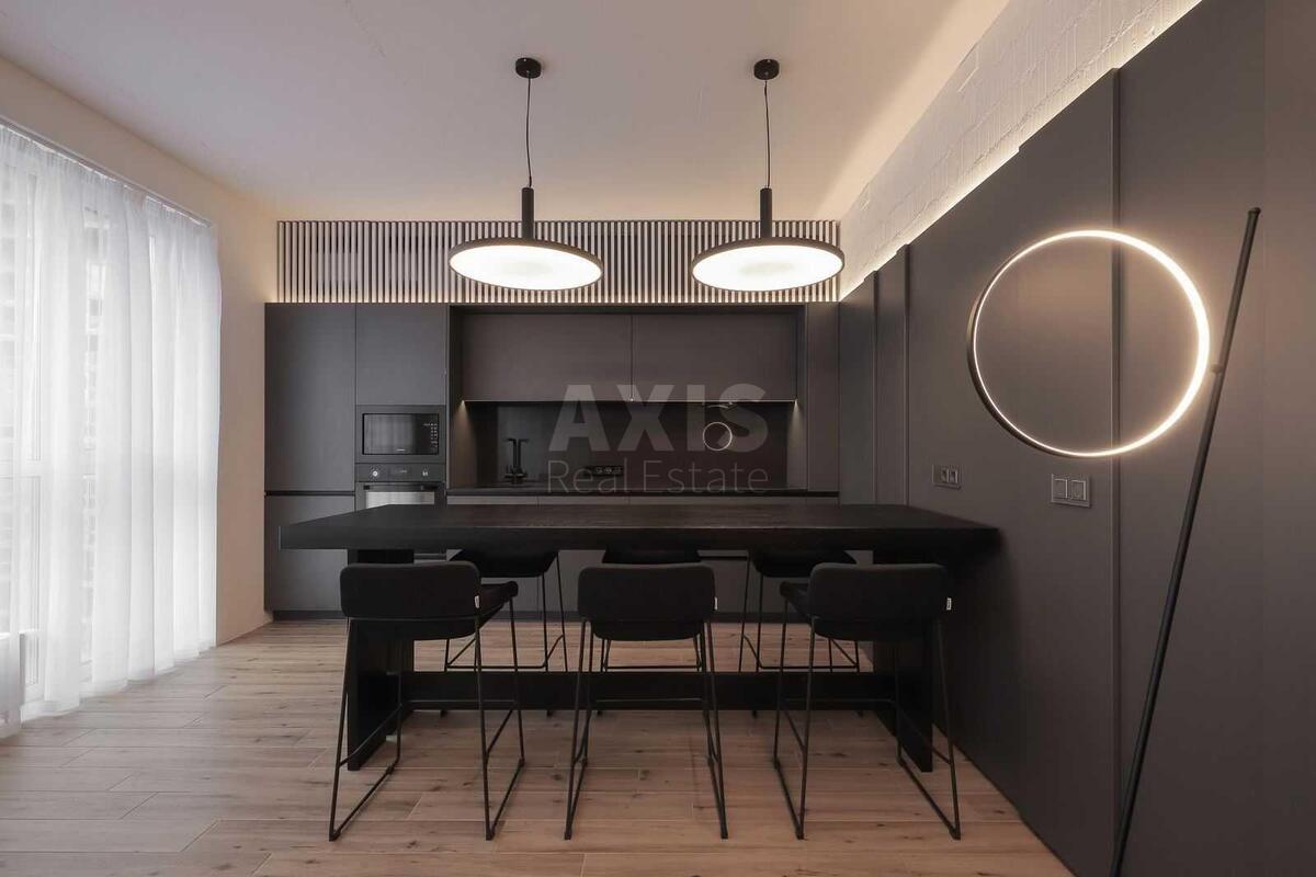 3k apartment nab. Dniprovs'ka 15Ж