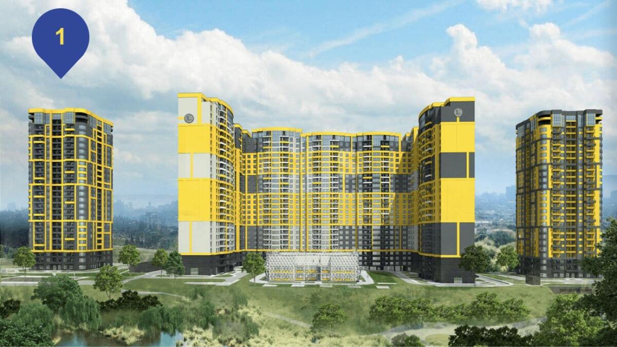 3k apartment vul. Radchenka Petra 860246