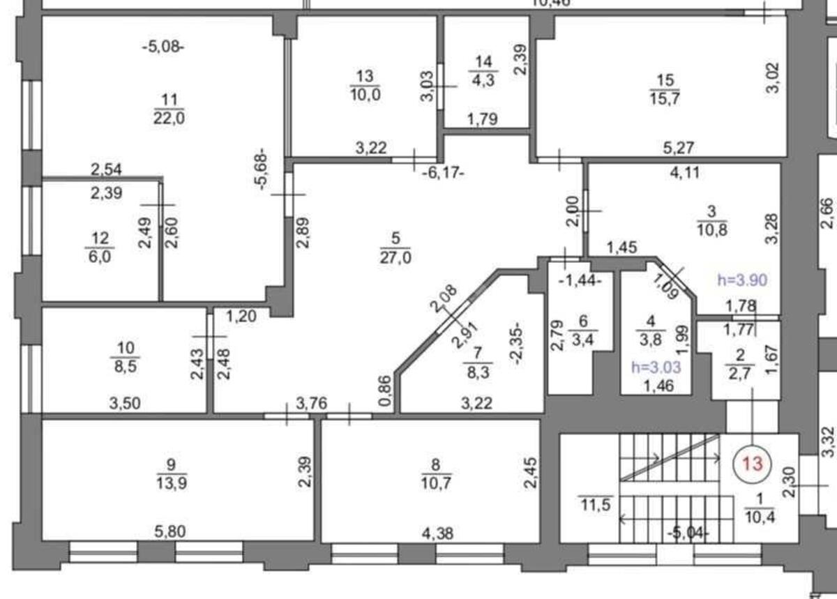 Офис ул. Гайдара 58/10, 167м2630684