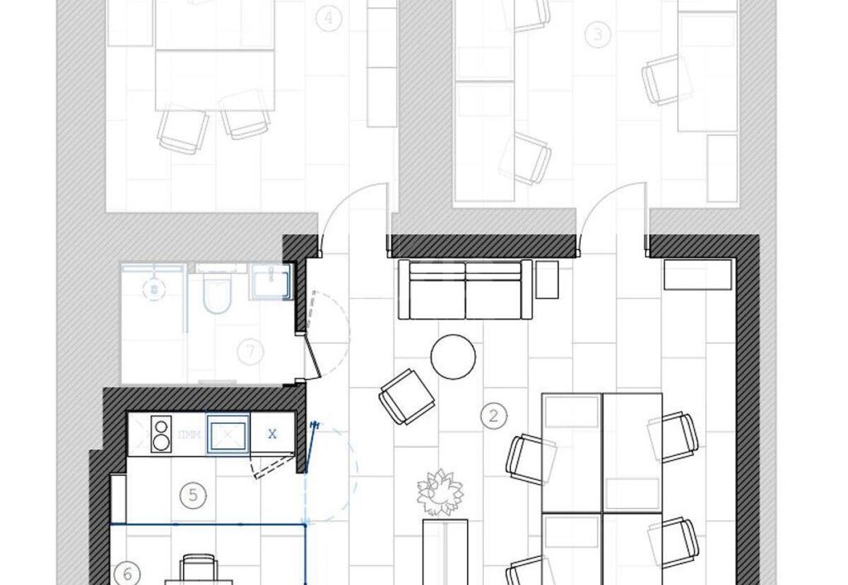 Office vul. Hmel'nyc'kogo Bogdana 9Б, 83m26