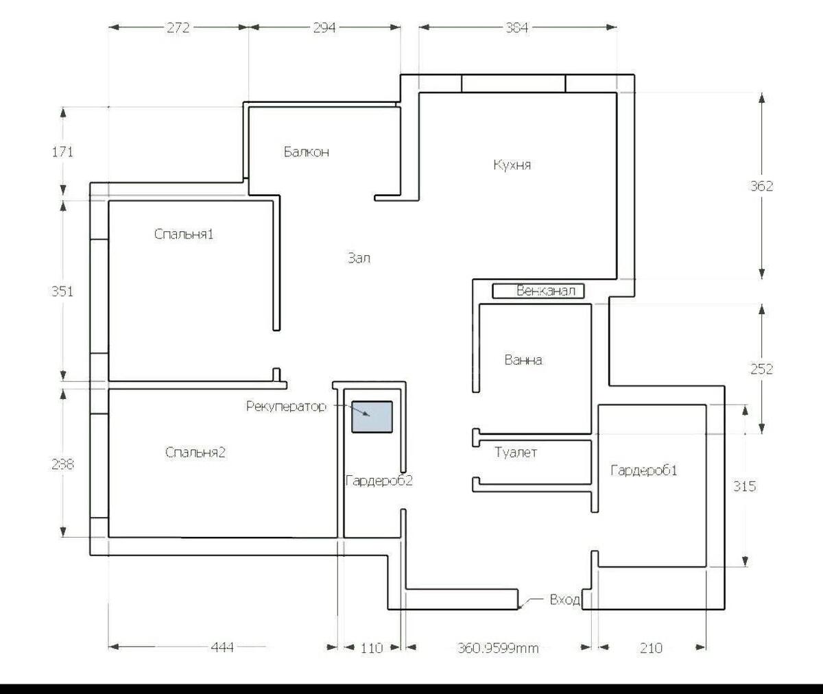 3k apartment vul. Mykil's'ko-Slobids'ka 3А6096018