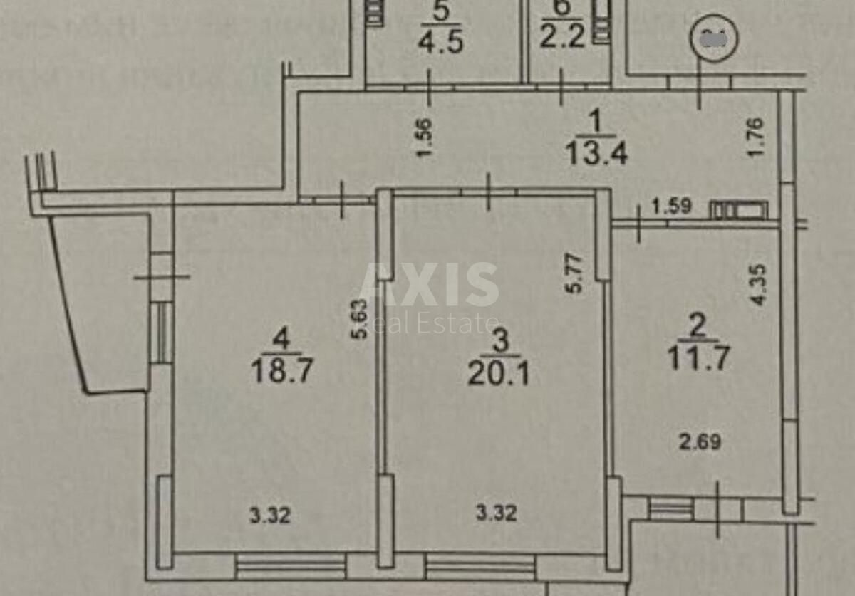 2k apartment vul. Kondratjuka Jurija 14