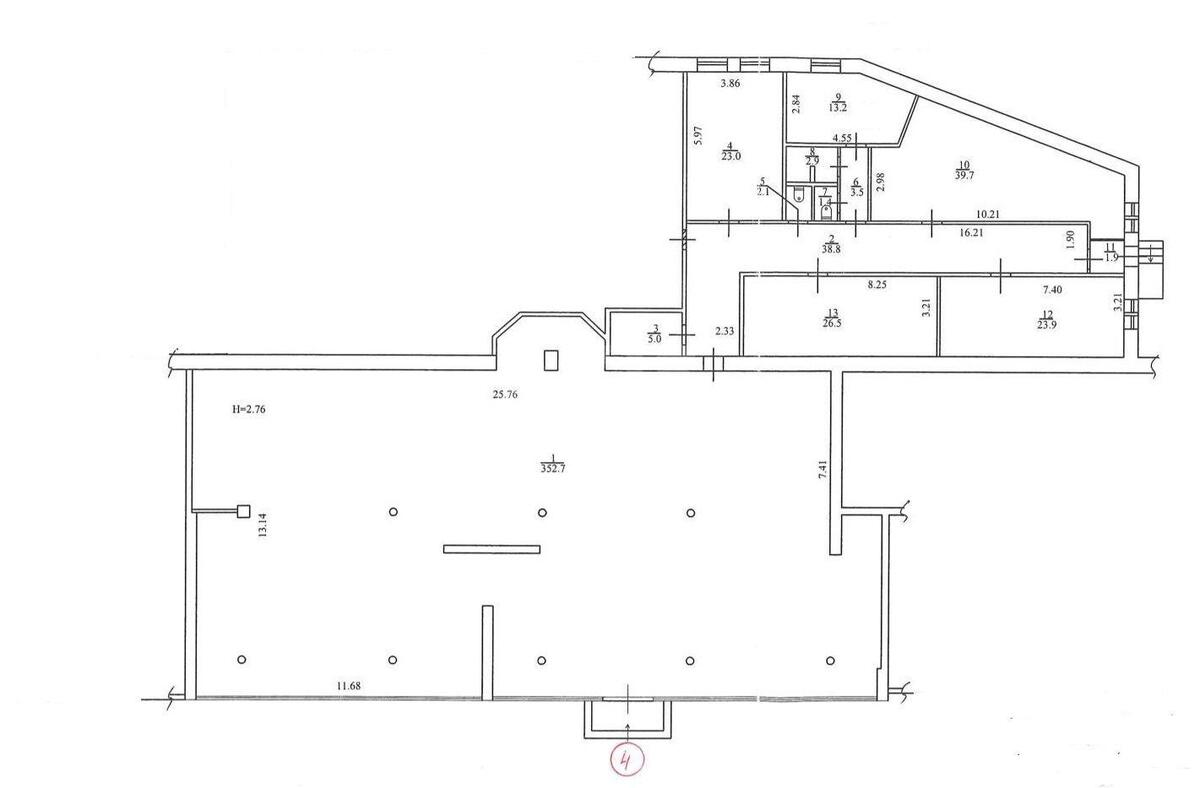 Trade object pr-t Peremogy 21А, 534m2582271