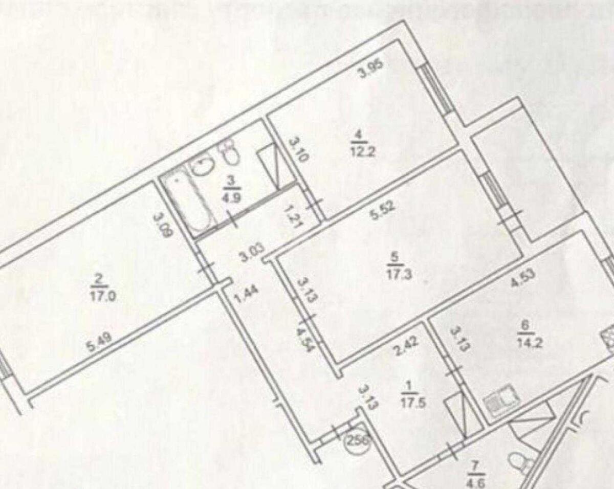 3k apartment vul. Urlivs'ka 366285711