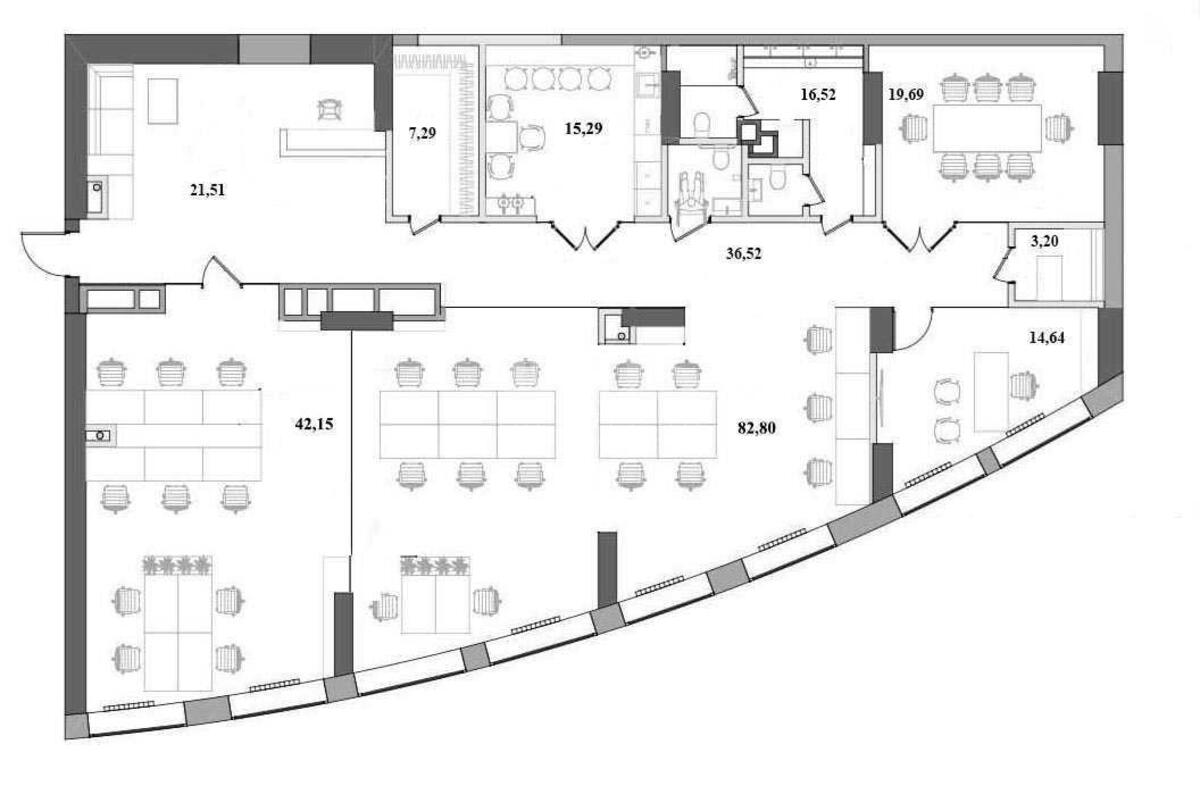 Office vul. Sichovyh Stril'civ 44А, 250m26228514