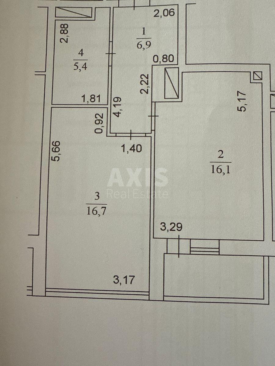 1k apartment vul. Kudrjashova 8571545