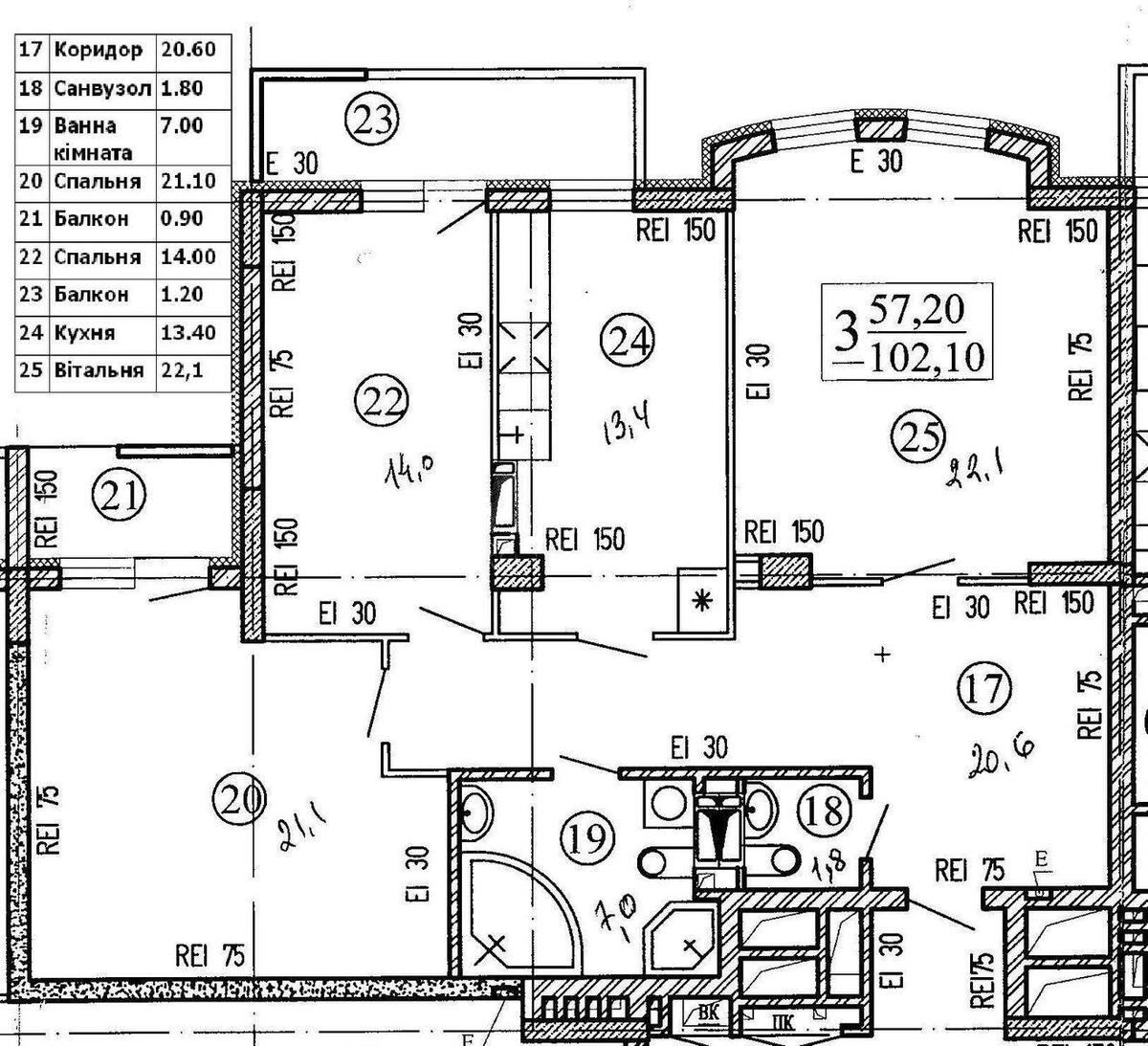 3k apartment vul. Gogolivs'ka 435146213
