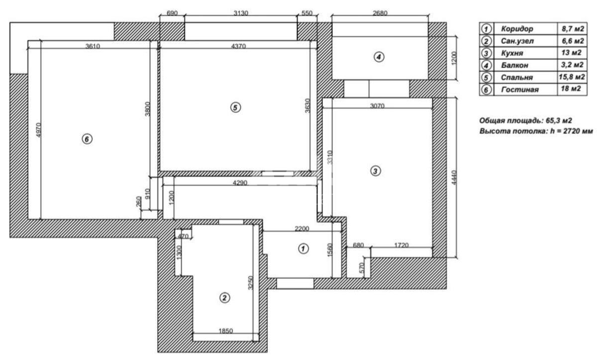 2k apartment vul. Zarichna 15376615
