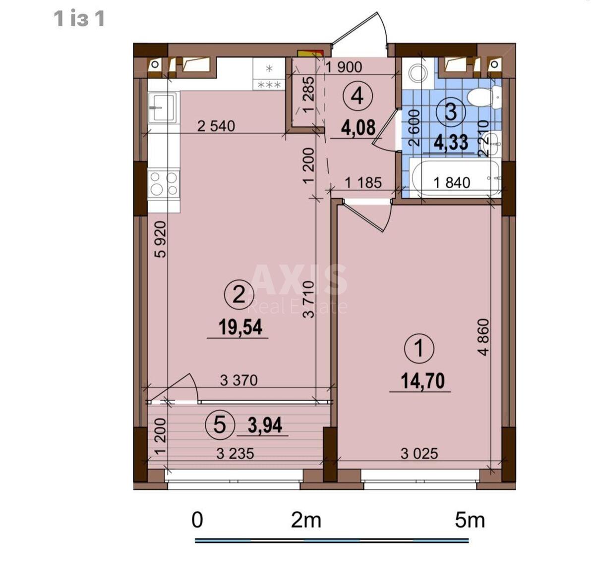 1k apartment vul. Rodyny Kristeriv 206403211