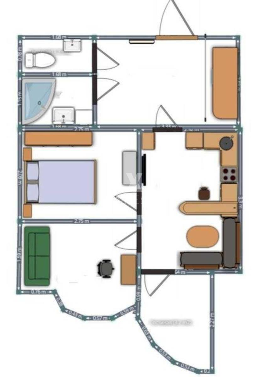 2k apartment vul. Barbjusa Anri 37/1358969